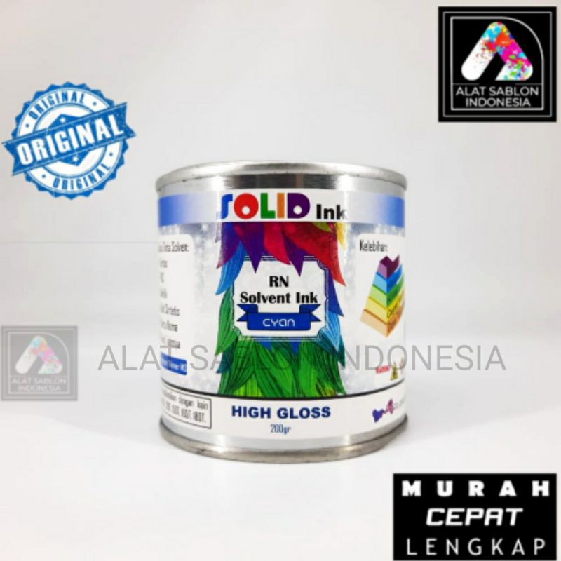 

TINTA SABLON PVC SOLID INK CYAN 200GR