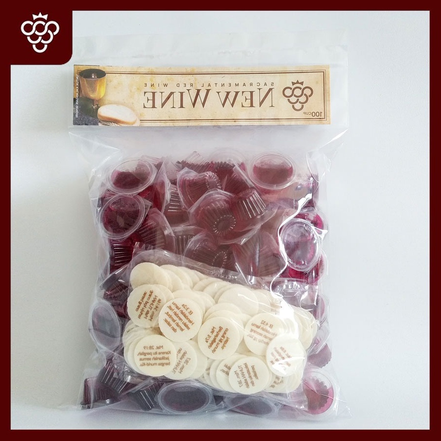 

Minuman Anggur Perjamuan Gereja isi 100+Hosti Ayat