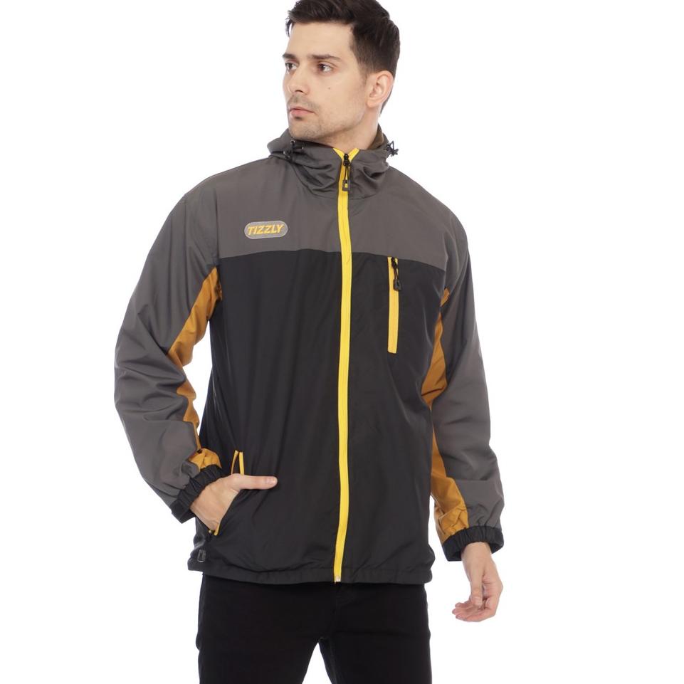 Keluaran Terbaru.. Tizzly Jaket Gunung Avernus Grey-Black