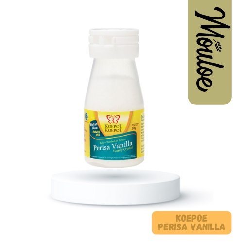 

KOEPOE KOEPOE VANILLI KRISTAL 20G | Mouloemart | bahan perisa makanan