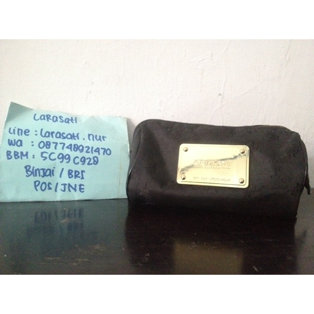 Preloved Tas Kosmetik Oriflame 50 rb like new