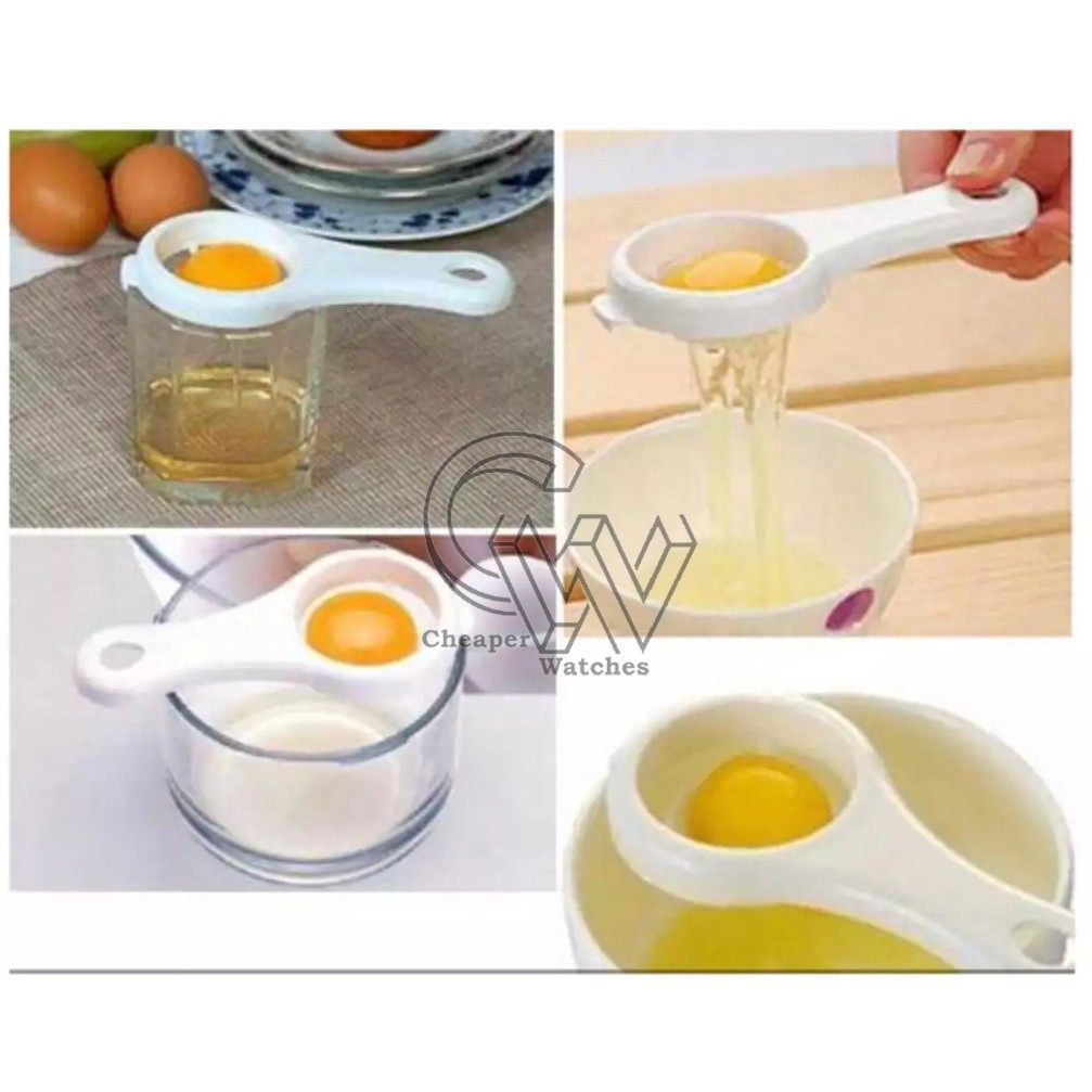 Cheaper-Alat Pemisah Telur Putih Dan Kuning Sendok Saringan Telur Egg Separato