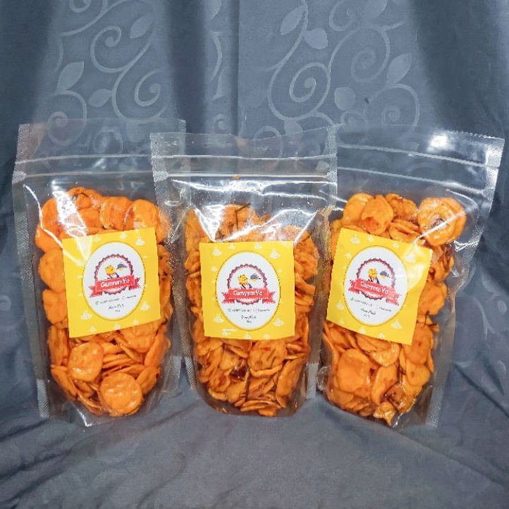 

[GANYEMYO] SEBLAK CIKUR KERING DAUN JERUK CEMILAN MURAH