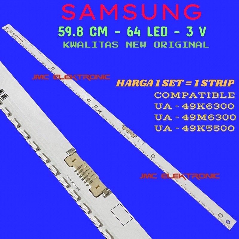 BACKLIGHT TV SAMSUNG UA49K6300 LAMPU BACKLIGHT TV SAMSUNG UA 49K6300