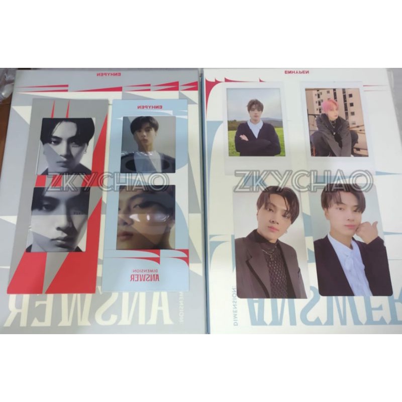 PHOTOCARD ENHYPEN DIMENSION ANSWER Jay no, jay yet, pola jake, pola sumoo, bookmark jay