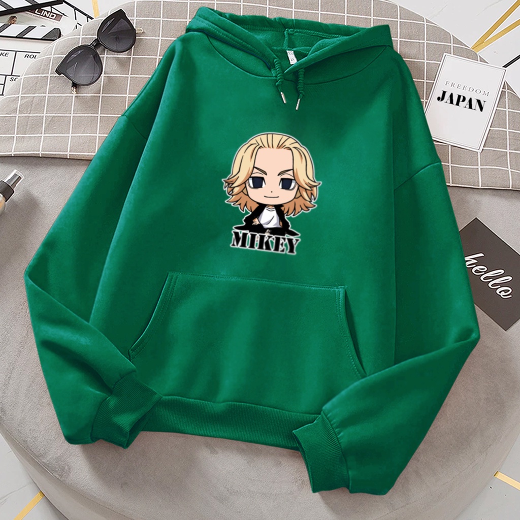 Sweater hoodie anak perempuan MIKEY suwiter anak cewek anime