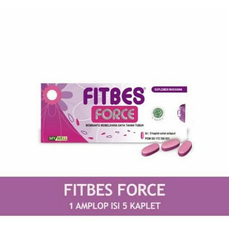 Vitamin Fitbes Force Isi 5 Tablet