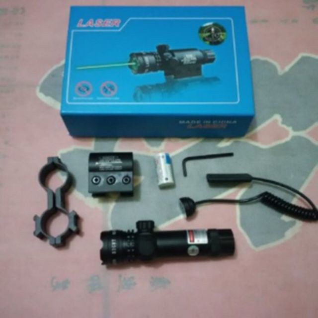 LASER SENAPAN TEMBAK SCOPE LASER HIJAU 803 YANG MAHAL