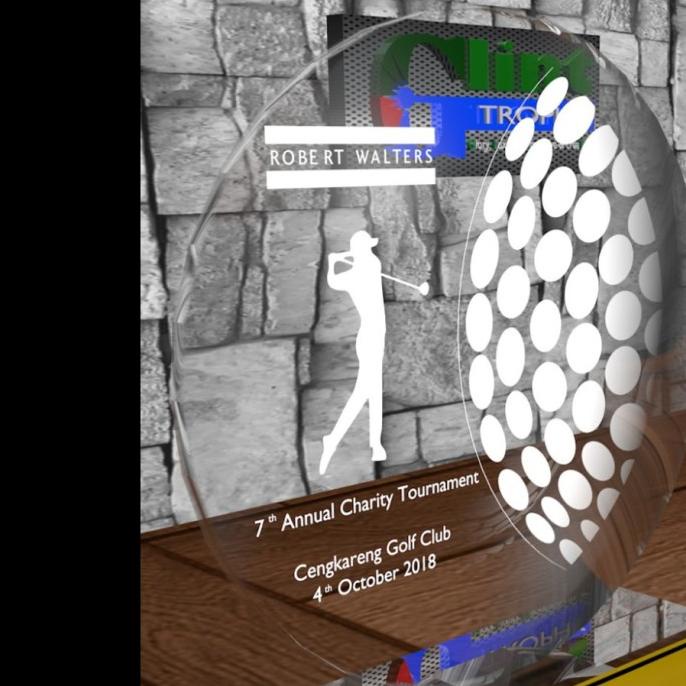 

grosir award pertandingan juara piala plakat golf penghargaan suvenir