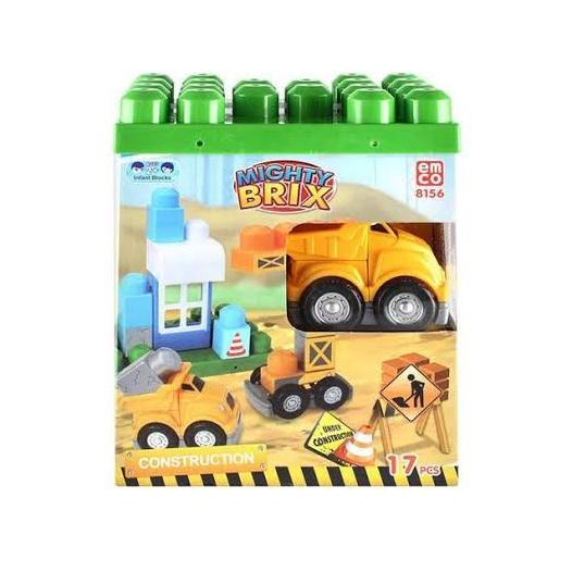 Mainan Edukasi Emco Brix Mighty Block Lego Besar