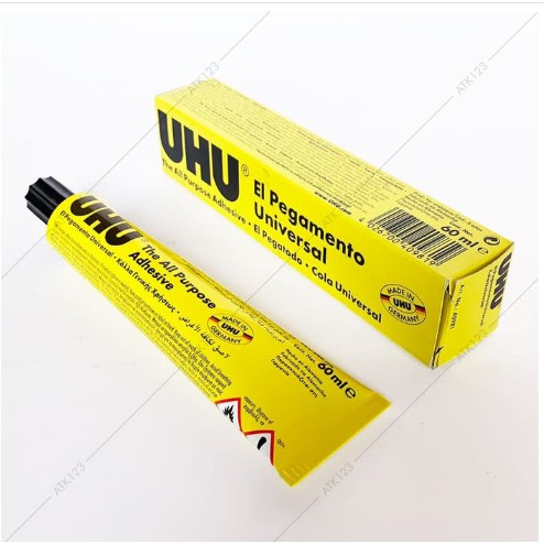 

(RST) UHU All Purpose 60 ml UHU GERMAN Lem 60 ml / All Purpose Adhesive 40981 LEM UHU 60 ml