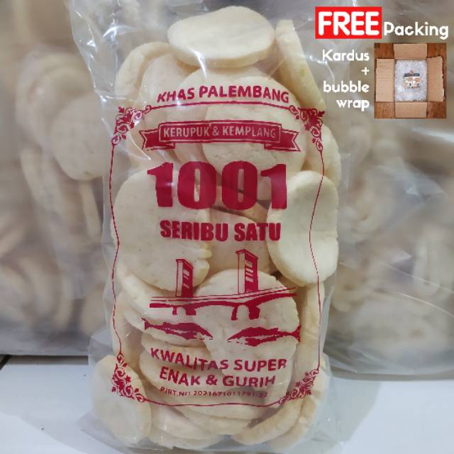 

Kemplang Palembang Asli 250 gram | 1001 (Seribu Satu)