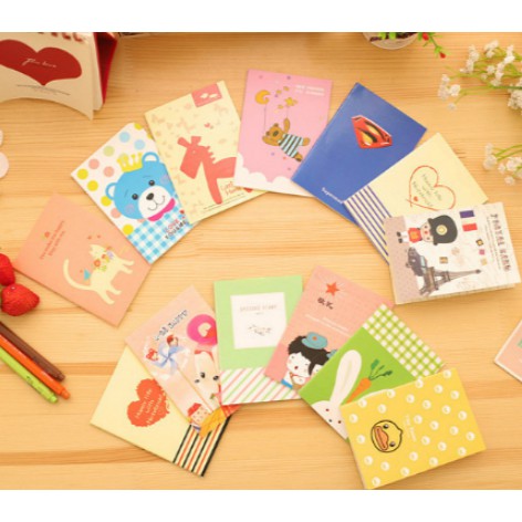 NOTEBOOK MINI LUCU - BUKU CATATAN ORET ORETAN COMPACT - TRAVEL BOOK