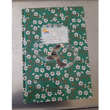 

BUKU HARDCOVER FOLIO VISION 100 LEMBAR