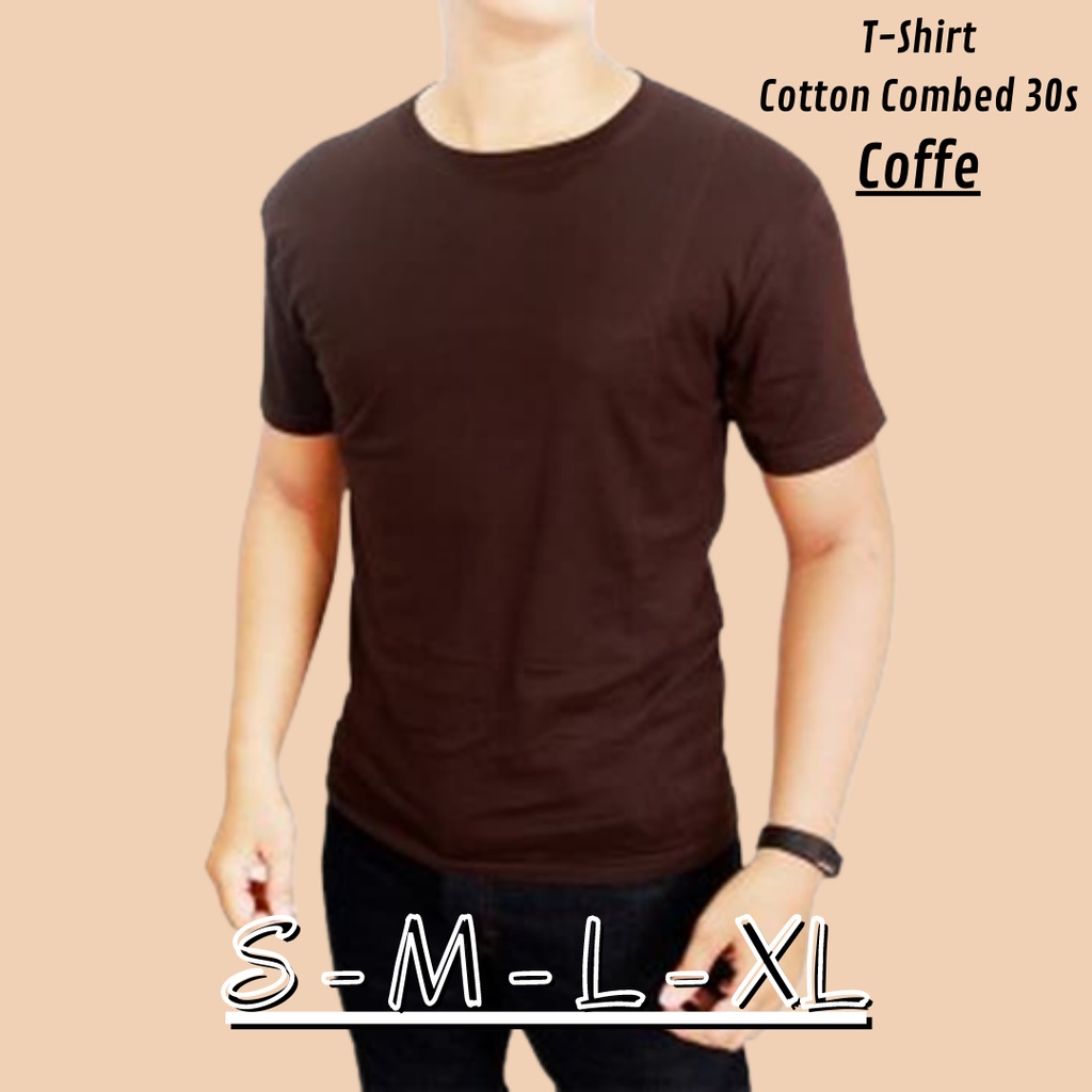 [PROMO] KAOS POLOS LENGAN PENDEK COTTON COMBED 30S