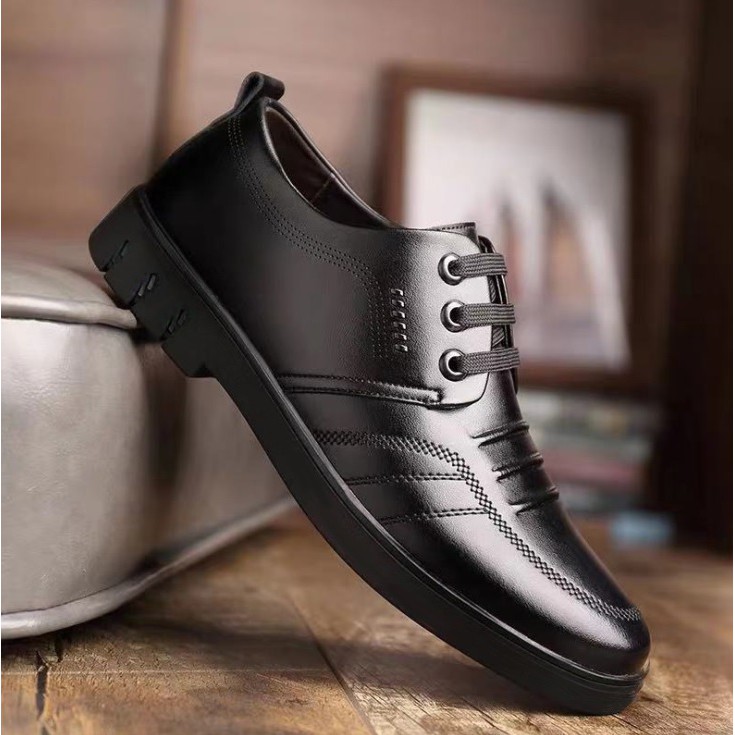 TBIG [COD] ASHTON Sepatu Pria Oxford Pantofel Import Sepatu Sopan Formal Casual Santai