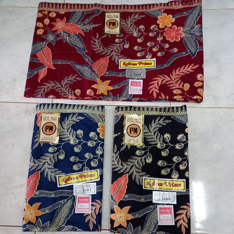 Pulau Mas Kuning Kain Batik