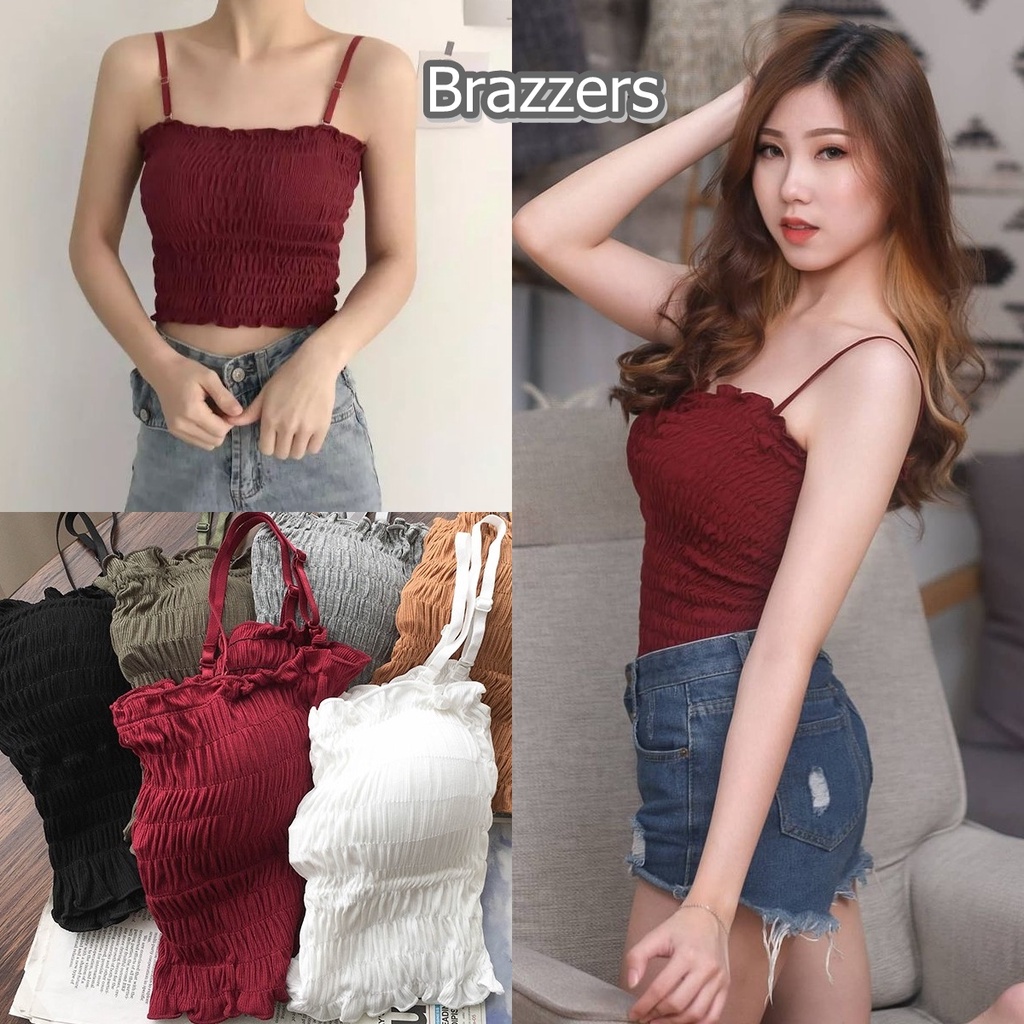 Tengtop Crop Top Bra Bh Tangtop Kemben Wanita Anak Remaja Perempuan Cewek Cewe Sexy Seksi Dewasa Imp