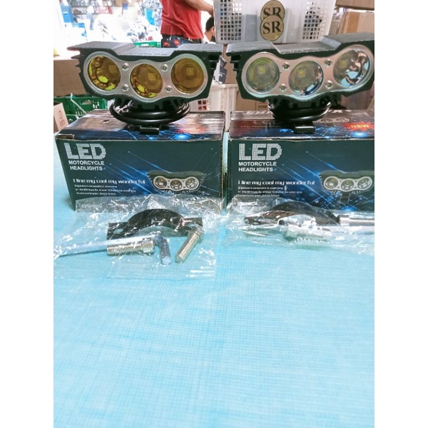 Lampu Tembak Sorot LED Cree 3 Mata Owl mini 3 Mata ultrafire 30watt