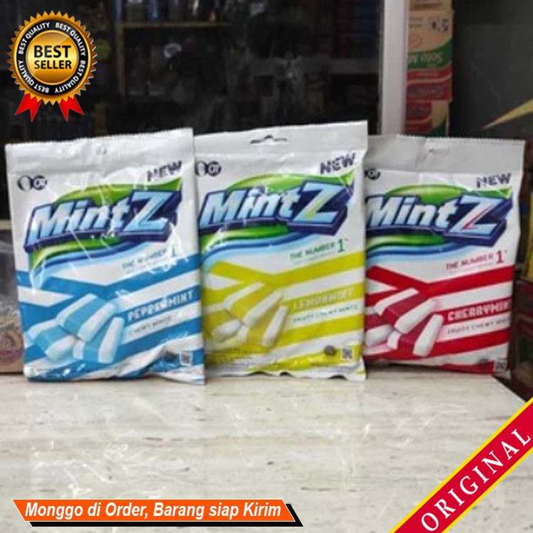 

Permen penyegar nafas Penghilang Bau Mulut Cegah Batuk Gatal Tenggorokan ~ MintZ Soft Candy 115g