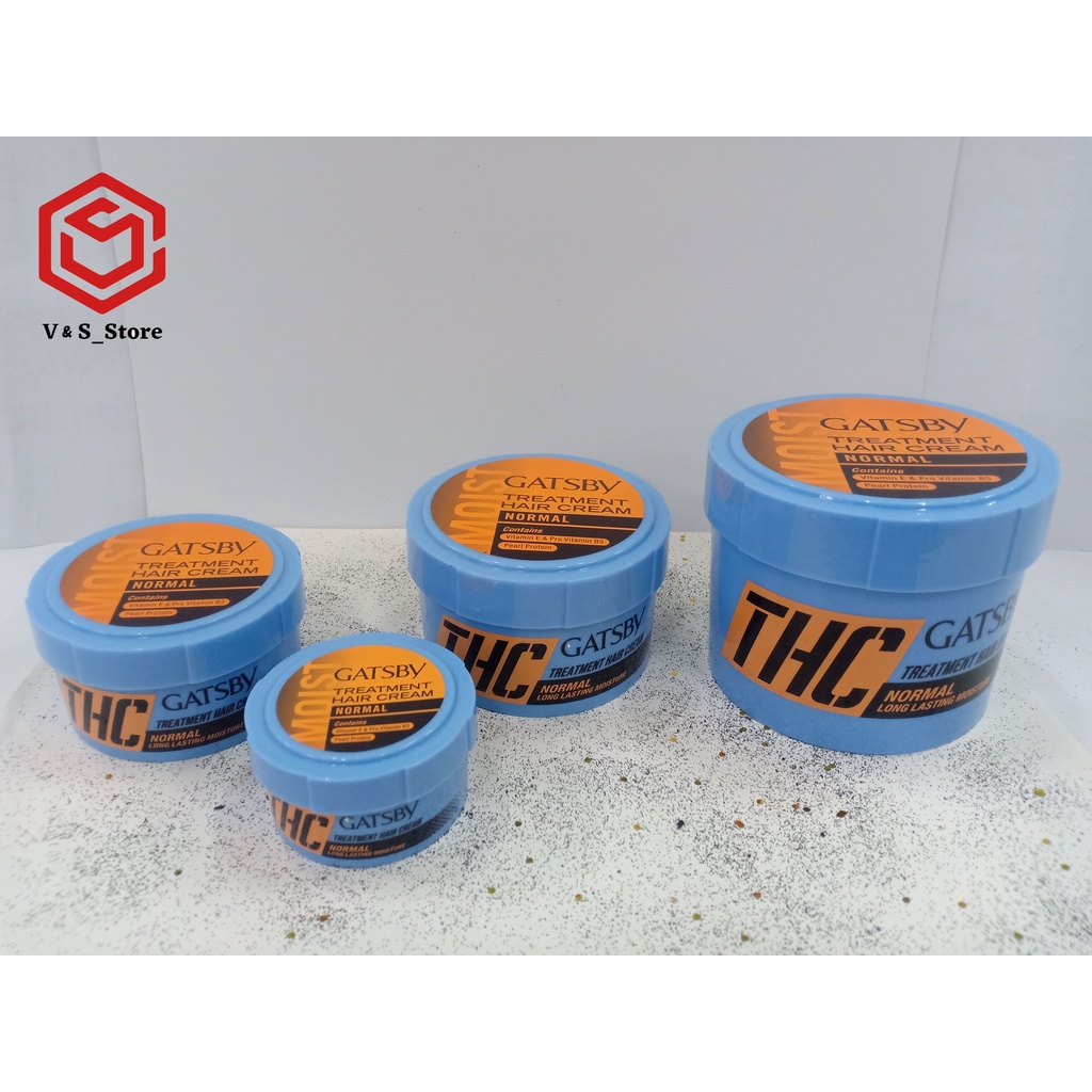 Gatsby THC Normal dan Anti Dandruff 70gr, 125gr & 250gr (Treatment Hair Cream)