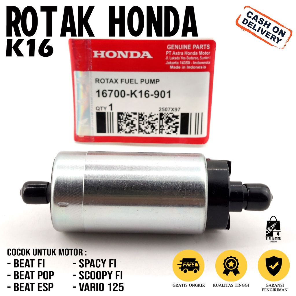 Rotak Beat Fi | Rotak Fuel Pump Beat Fi | Rotak Vario 125 Fi OLD | Rotak Honda Spacy Fi | Fuel Pump 