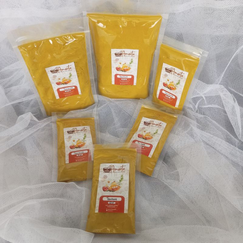 

Jamu Herbal Temulawak Bubuk Murni Tanpa Campuran