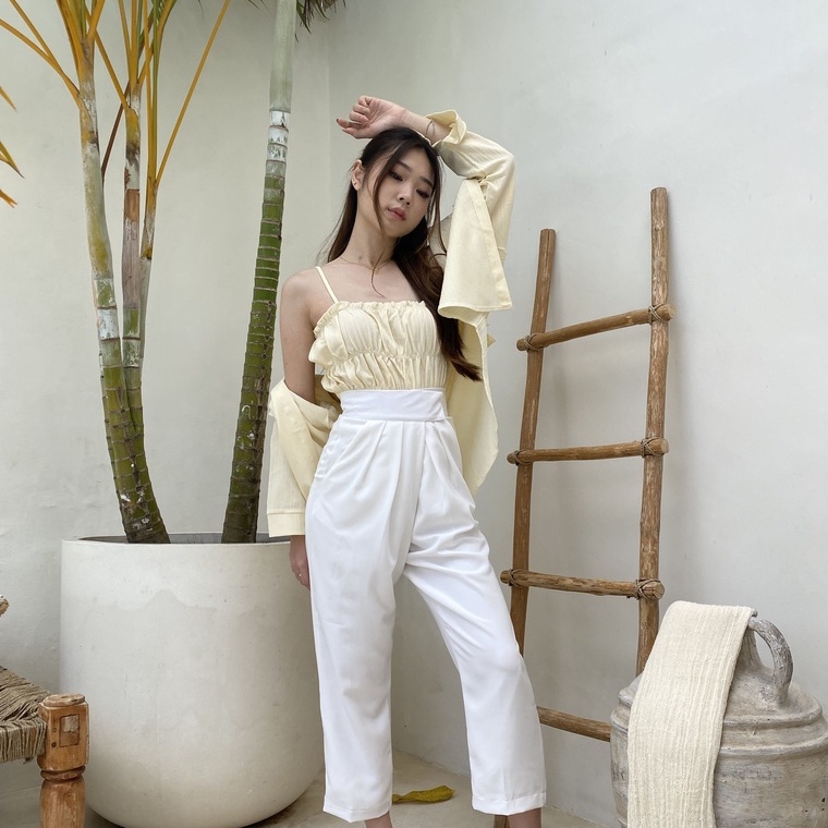 [ Bali Ed ] Haera Top Set / Set Kemeja
