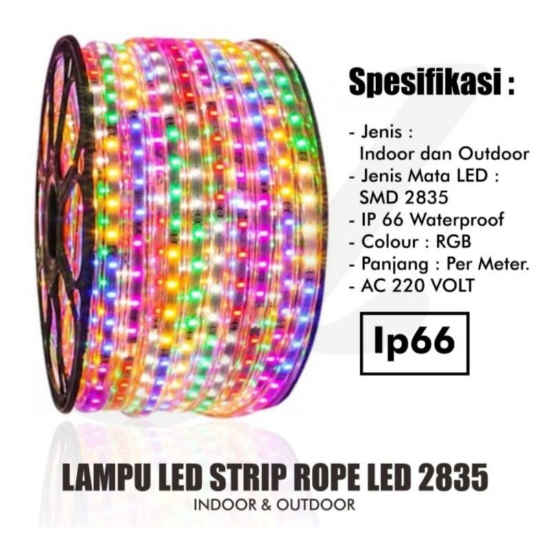 Led Strip RGB 2835 / 3528 Meteran