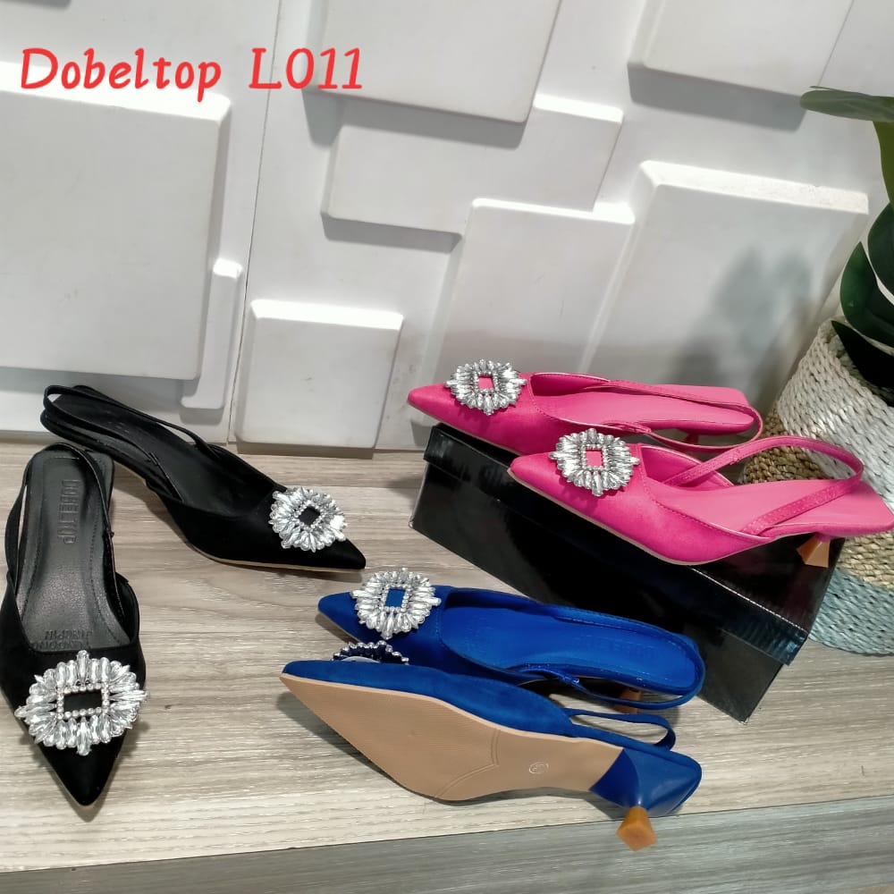 Heels wanita Dbltop L011