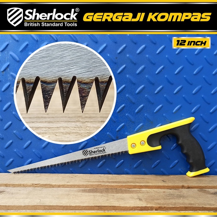 Gergaji Kompas Original Sherlock Gergaji Serba Guna 12&quot; inch