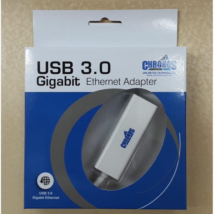 CHRONOS USB3.0 USB TO LAN RJ45 Ethernet Adapter 1000Mbps gigabit