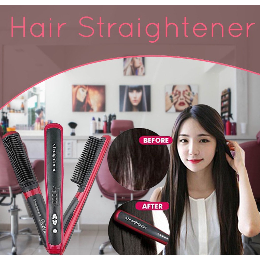 ZILLO Catok Sisir Dan Hairdryer Catokan Pelurus Rambut Sisir Dan Hair Dryer Pengering Rambut