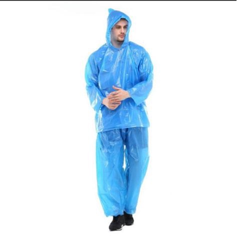 jas hujan / jas hujan setelan dewasa plastik / baju hujan