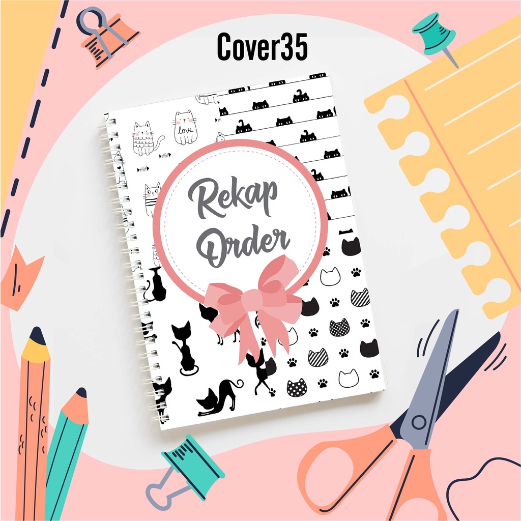 

Hanabi Buku Rekap Order BELI 2 Buku GRATIS PEN GEL kode 35-36