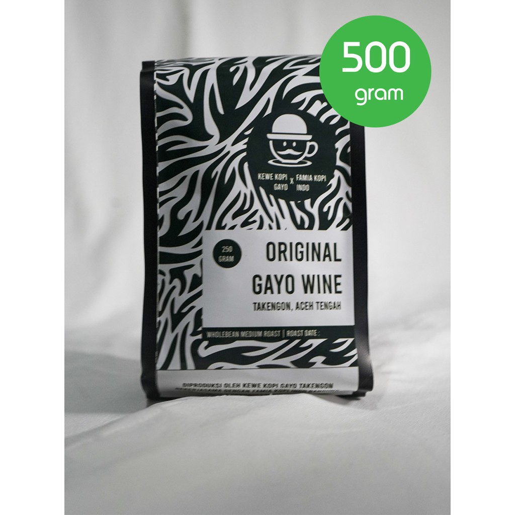 

Kopi Gayo Aceh WINE 500 gram [Roasted Bean]