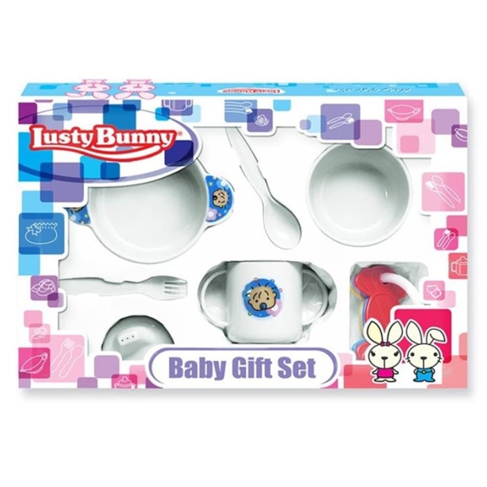 Lusty Bunny Baby Gift Set LB-1827 Food Maker Feeding set Paket Kado Bayi