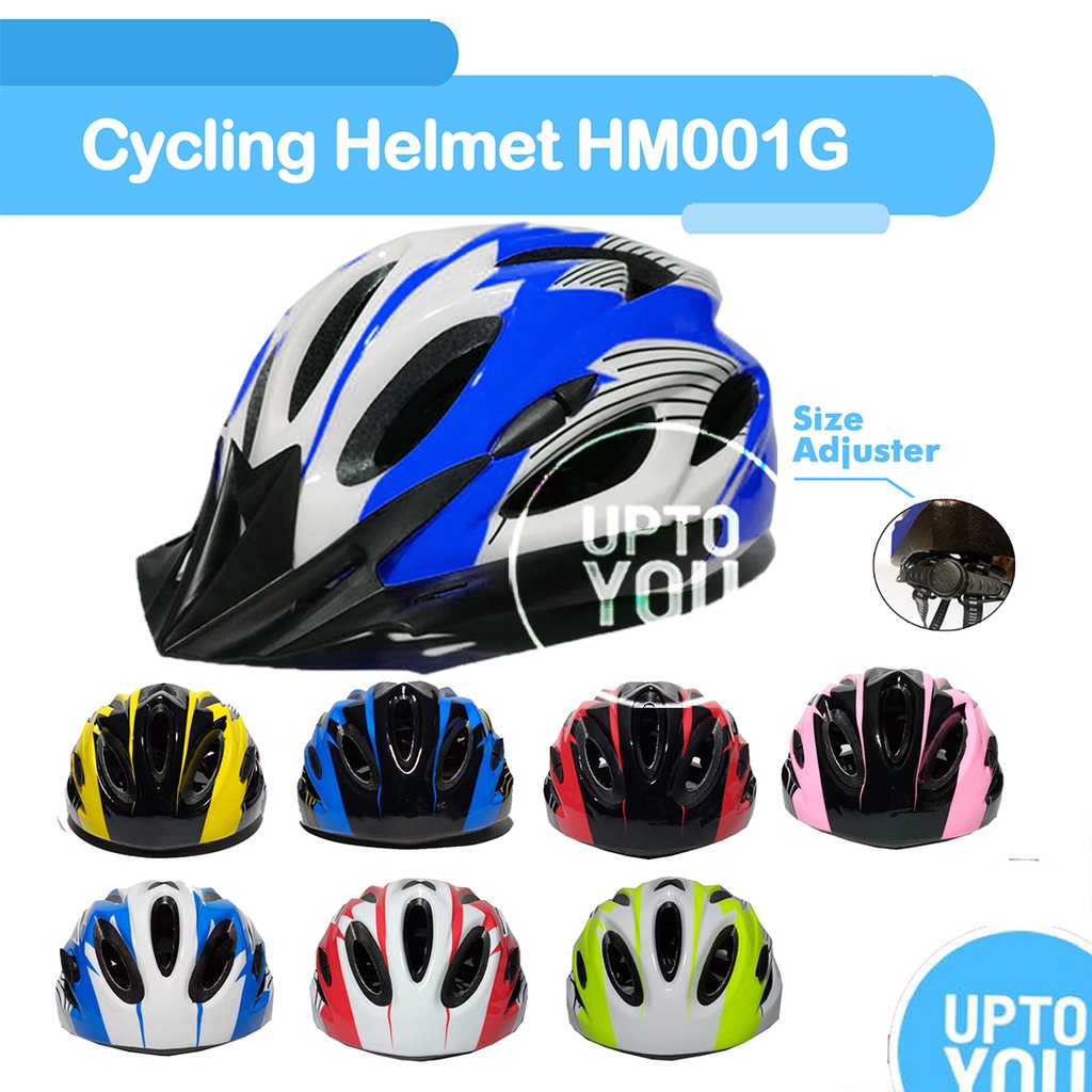 helm sepeda   cycling helmet all in one shaped  hm 01g