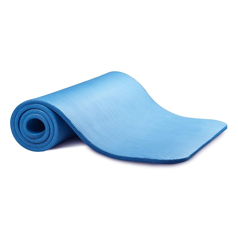 Zzz 1set Matras Yoga Untuk Extra Tebal 1cm Pilates Fitness Cushion Non Slip Alas Latihan