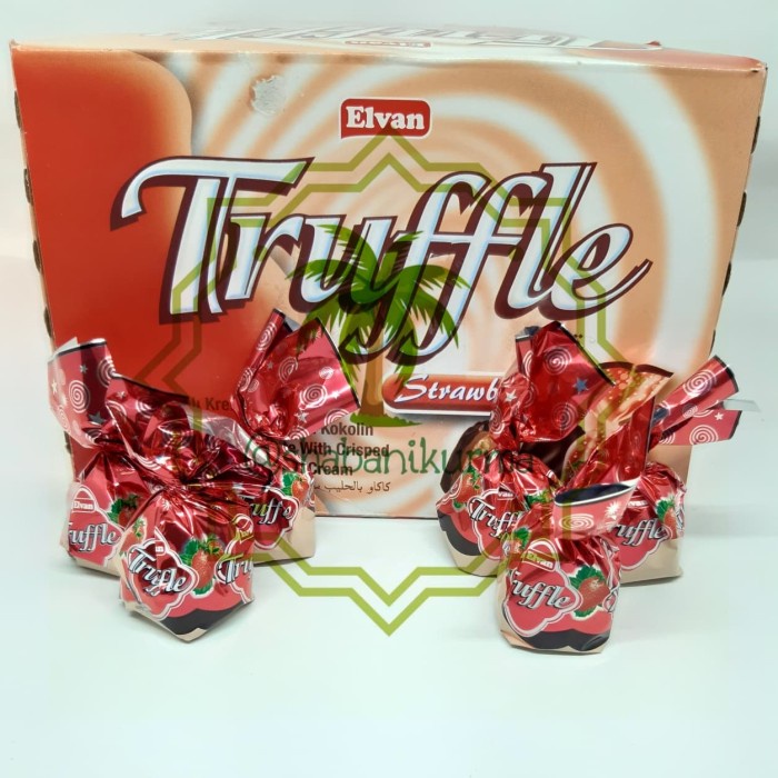 

Coklat Arab - Coklat Truffle Strawberry 1Kg / Coklat Arab / Oleh Oleh Haji Dan Umroh