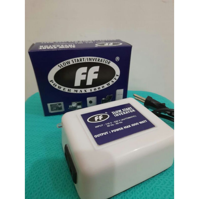 Slow start Inverator 1000 Watt Merk FF Biru