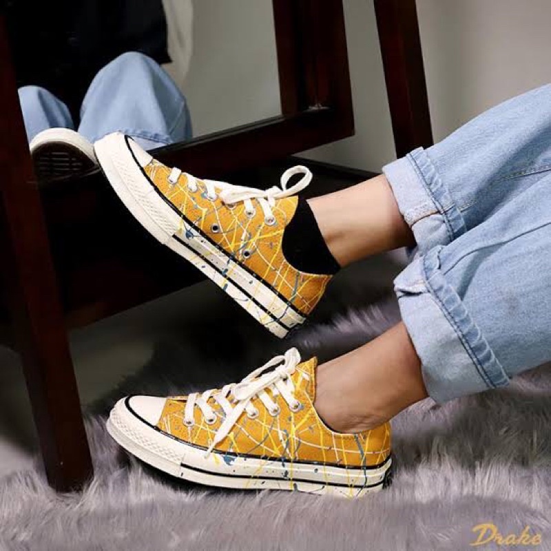 Converse 70s OX Sunflower Splatter Paint Original