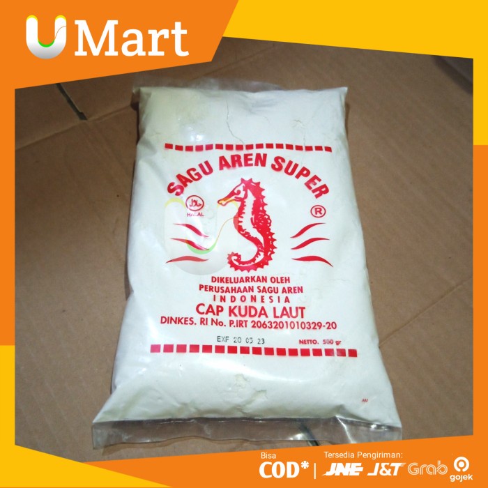 

U Mart - Tepung Sagu Aren Super Cap Kuda Laut 500gr