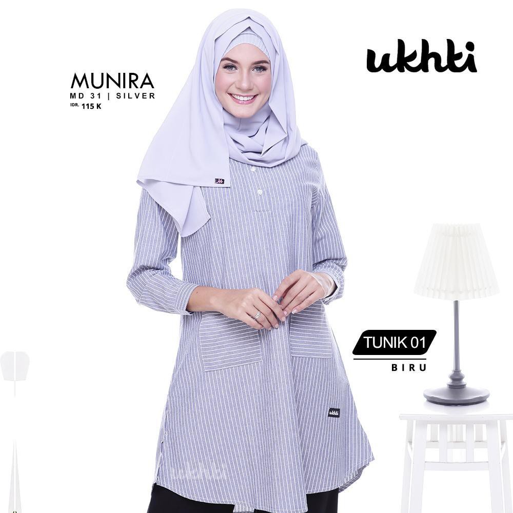TUNIK BUSUI GARIS-GARIS UKHTI MUNIRA