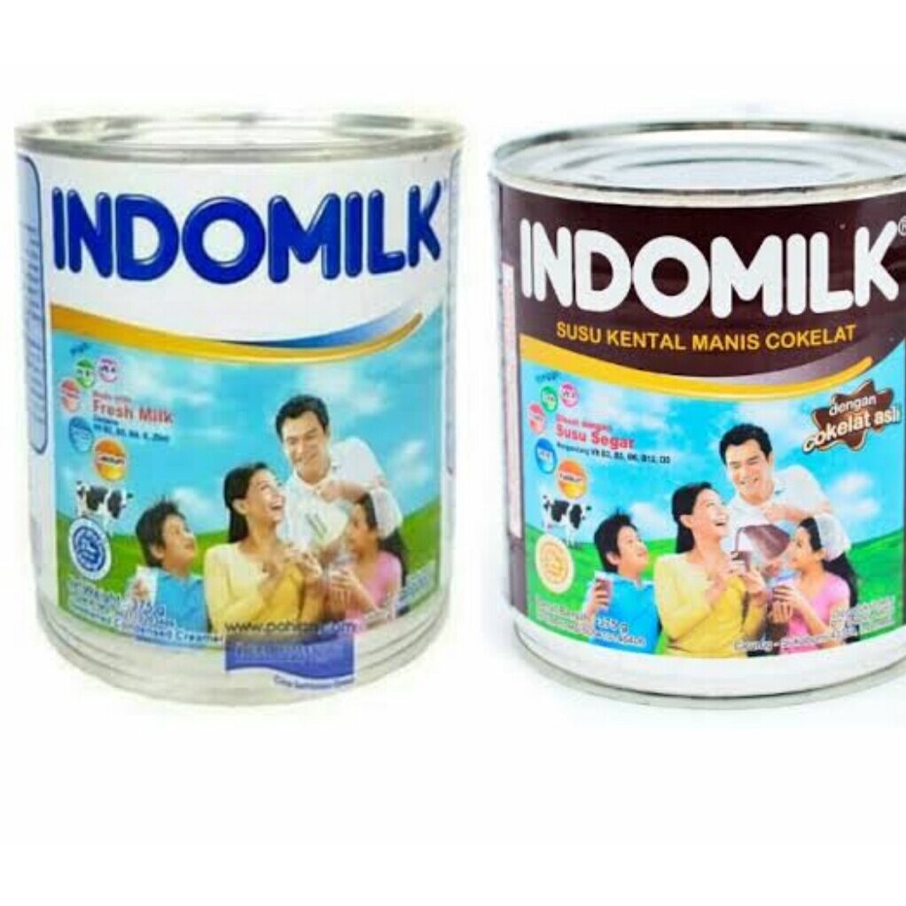 

Indomilk Susu Kental Manis Kaleng 370G Vanilla Cokelat