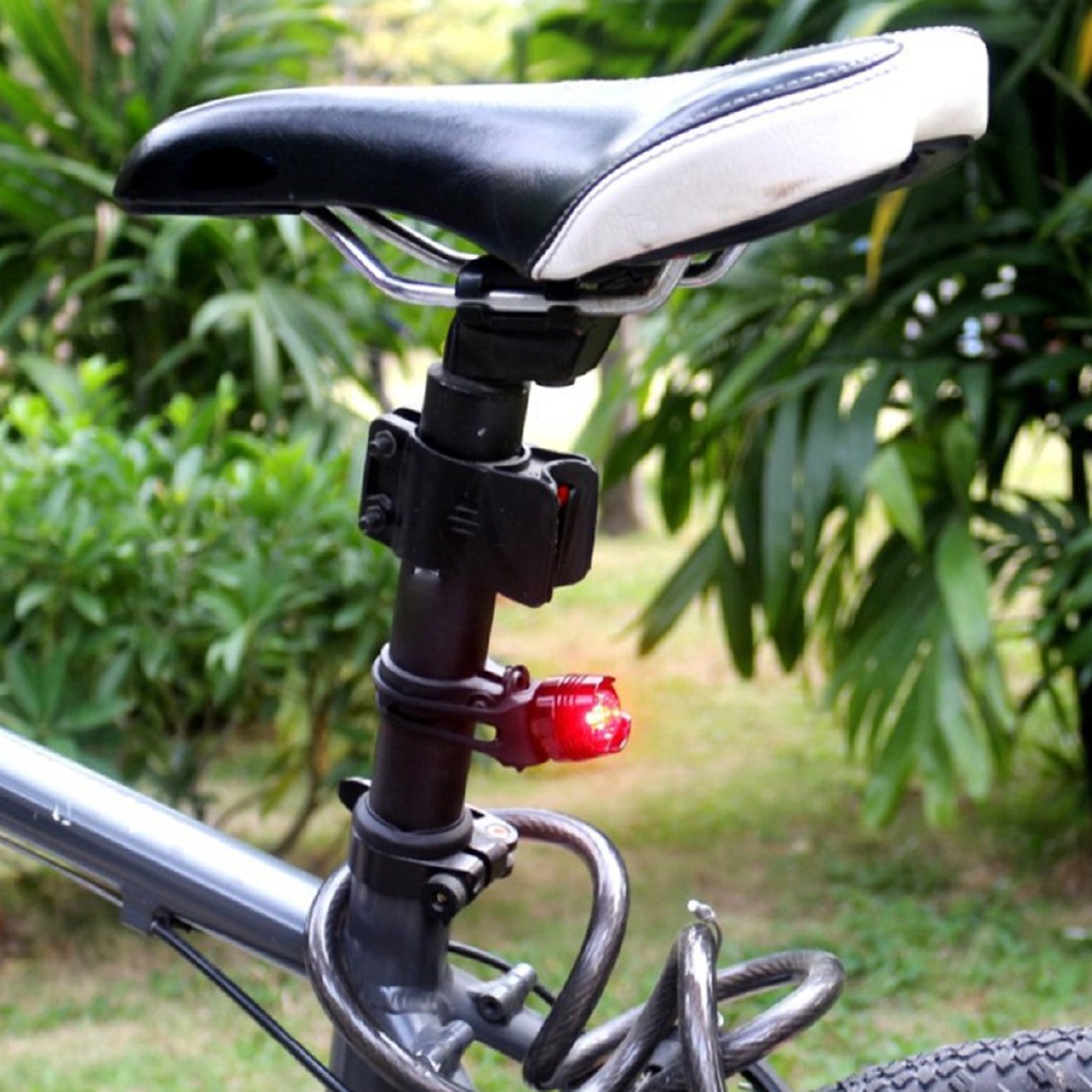 Ruby Lampu Belakang Sepeda Gunung / MTB Anti Air Bahan Silikon