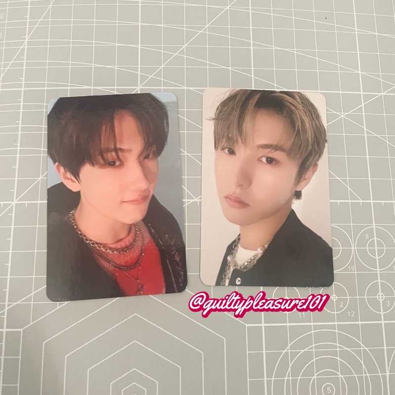 Photocards Jisung Version B & Renjun Version A MD Photopack Luggage Sticker Set Dreaming NCT Dream