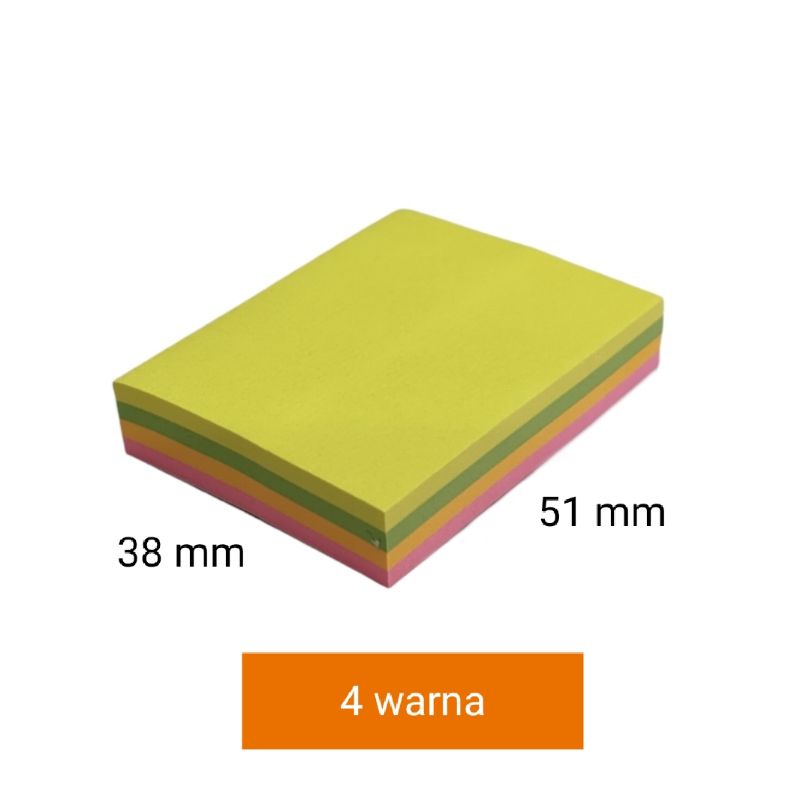Post it / Memo / Stiky Notes 51x38mm Tumpuk-4