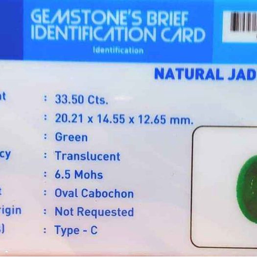 BATU PERMATA GIOK BURMA ASLI NATURAL RING PERAK BANGKOK 926 SIAP PAKAi