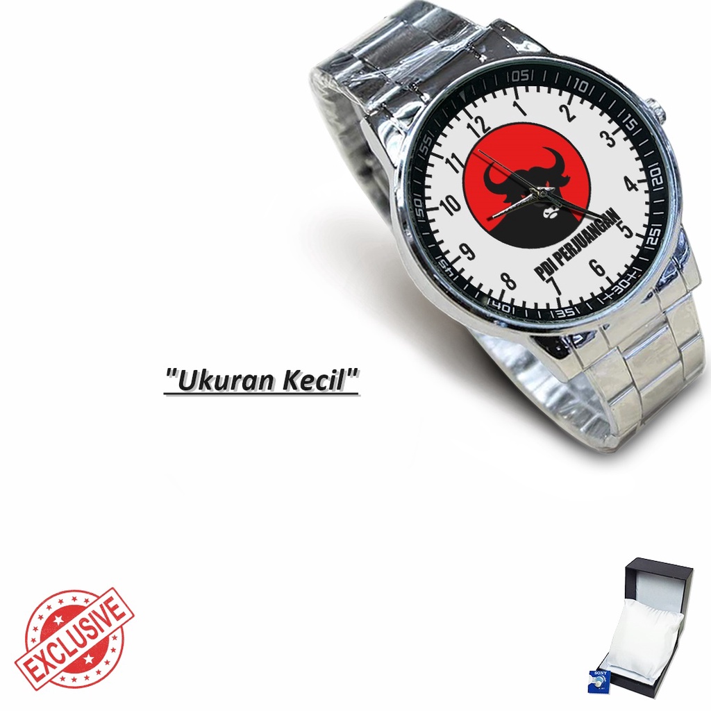 Jam Tangan Rantai Couple PDI PERJUANGAN - 03 (Nice)